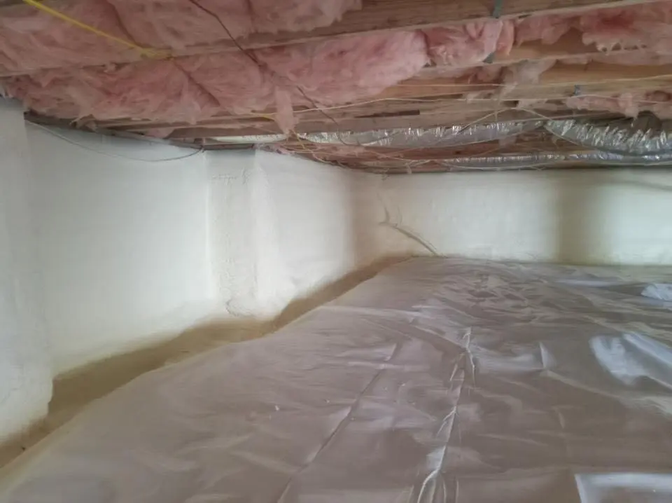 Crawl space encapsulation with closed-cell spray foam for Roof Maintenance in Hazel Dell